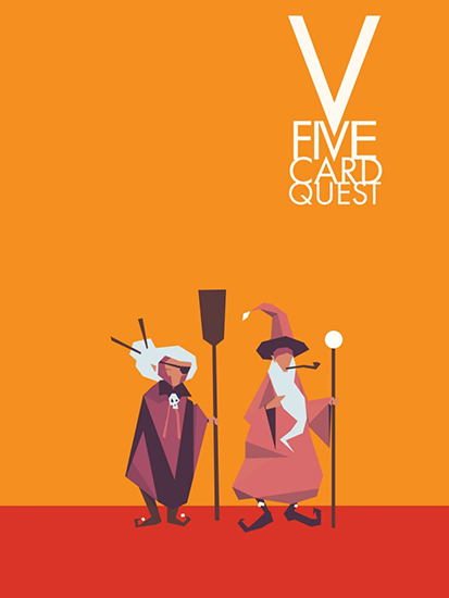 Five card quest icône