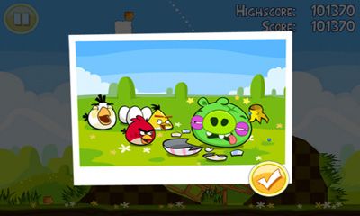 Angry Birds. Seasons: Easter Eggs captura de pantalla 1