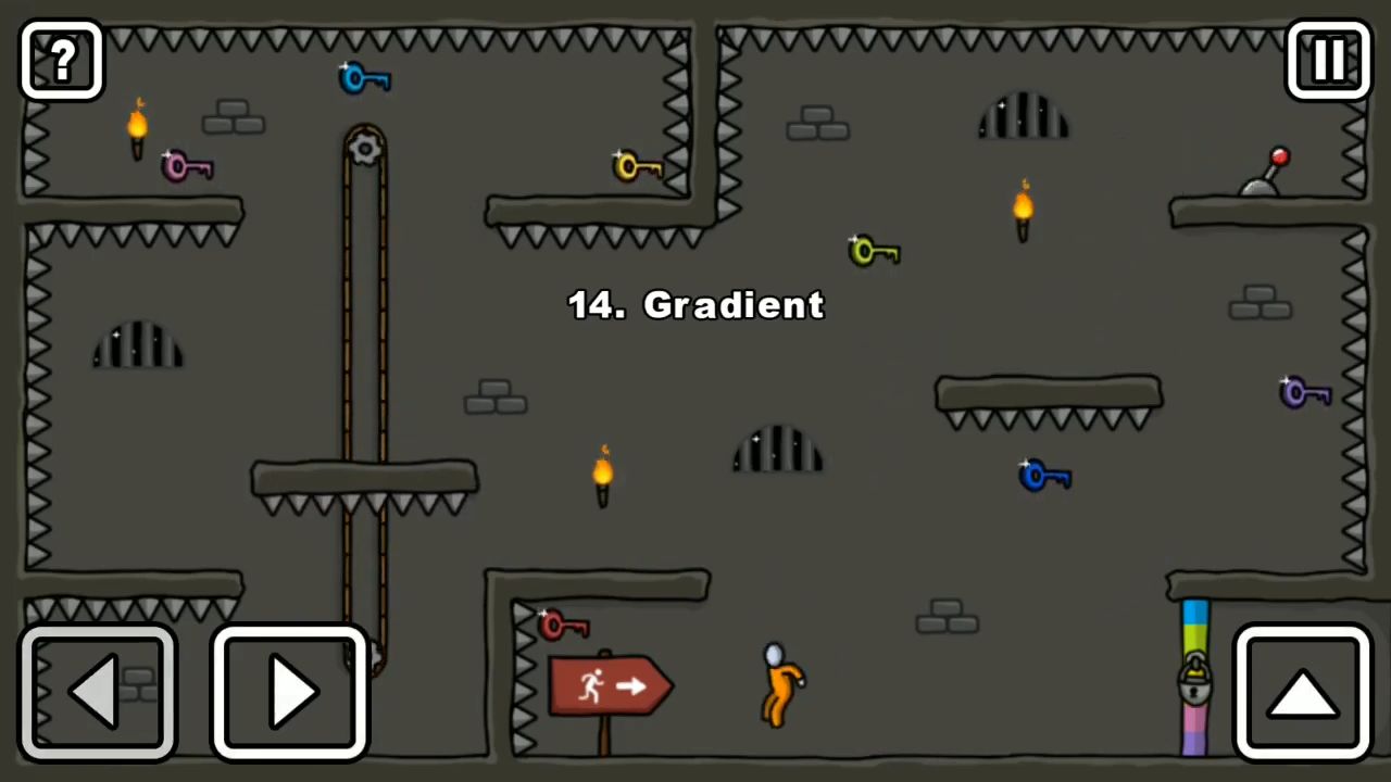 One Level 3: Stickman Jailbreak captura de tela 1