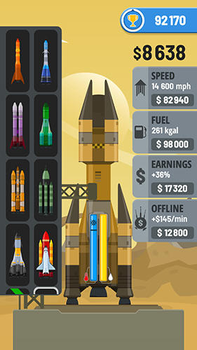 Rocket sky para Android