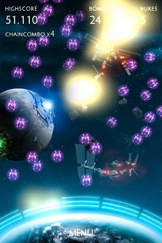 de Arcade: descarga Defensor de la Tierra para tu teléfono