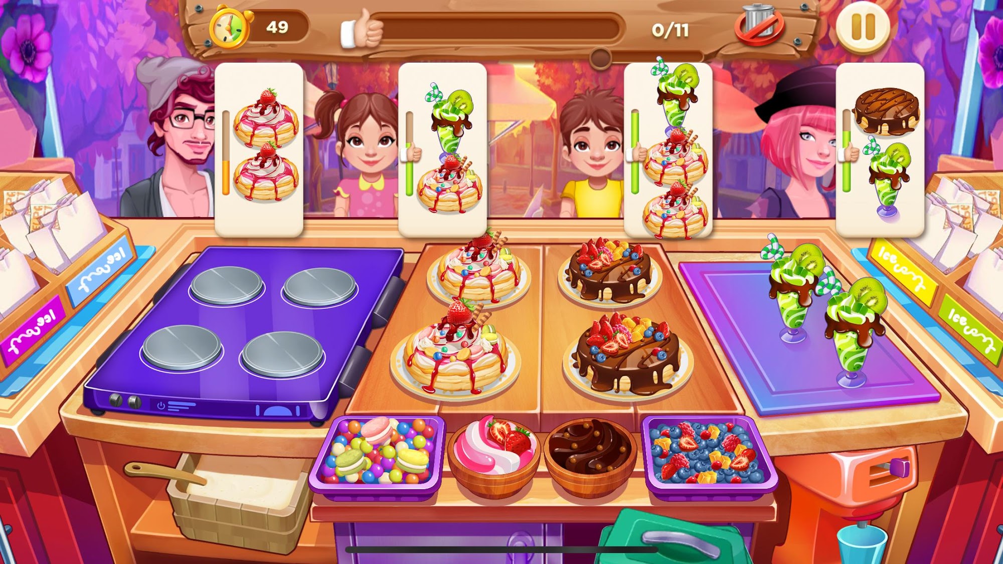 Chef Papa - Restaurant Story pour Android