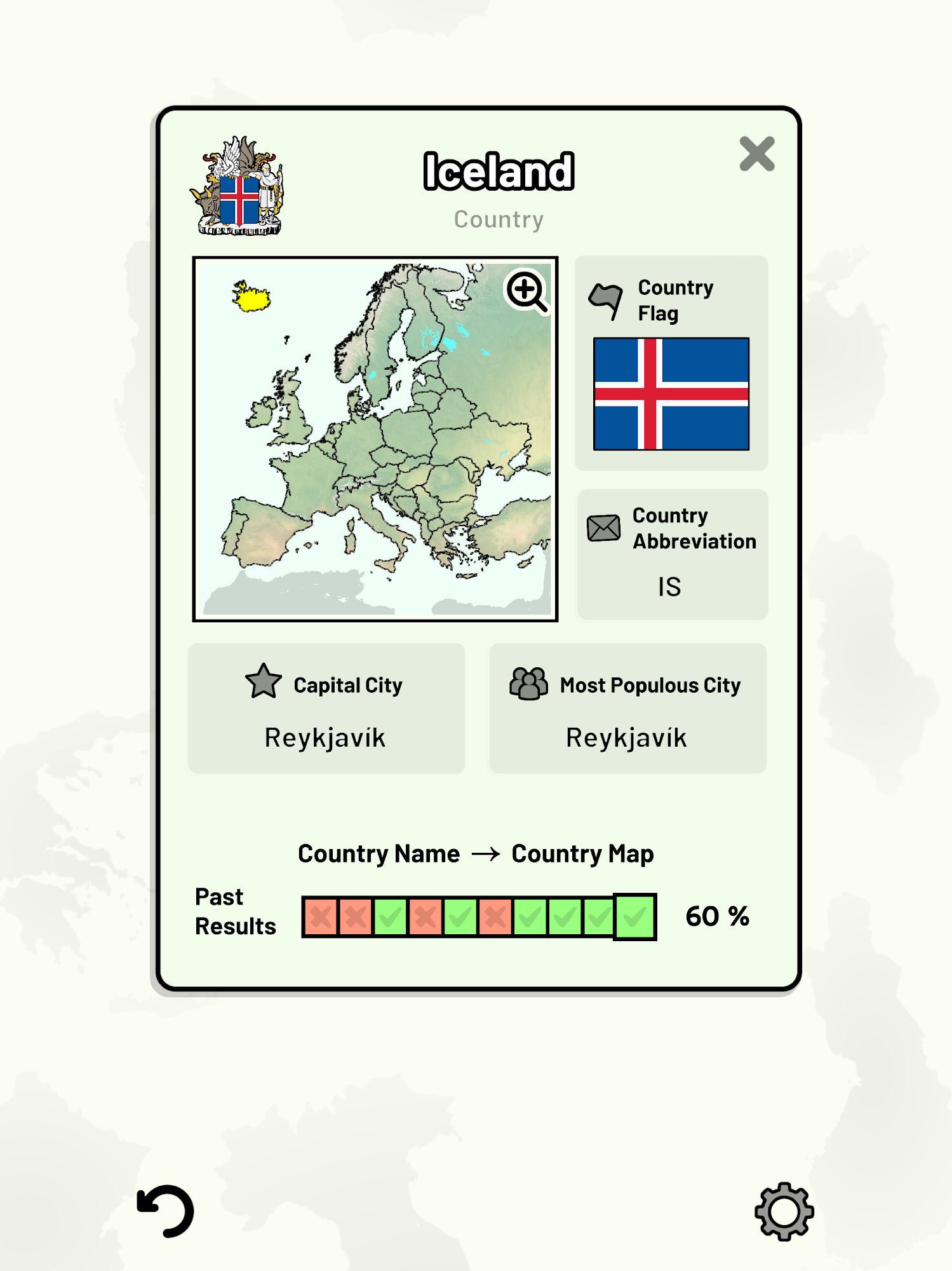 Countries of Europe Quiz - Maps, Capitals, Flags スクリーンショット1