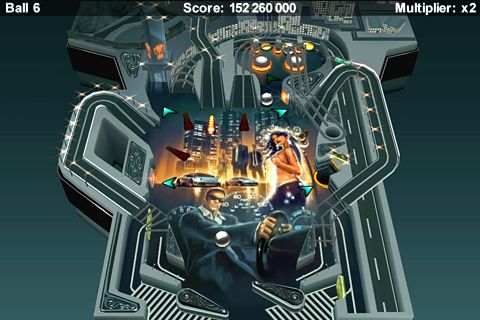 Pinball ride for iPhone