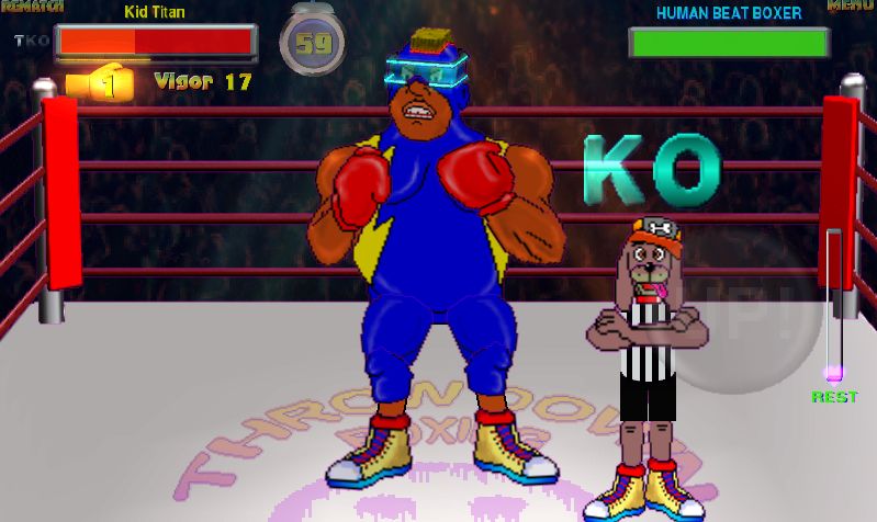 Throwdown Boxing 2 captura de tela 1