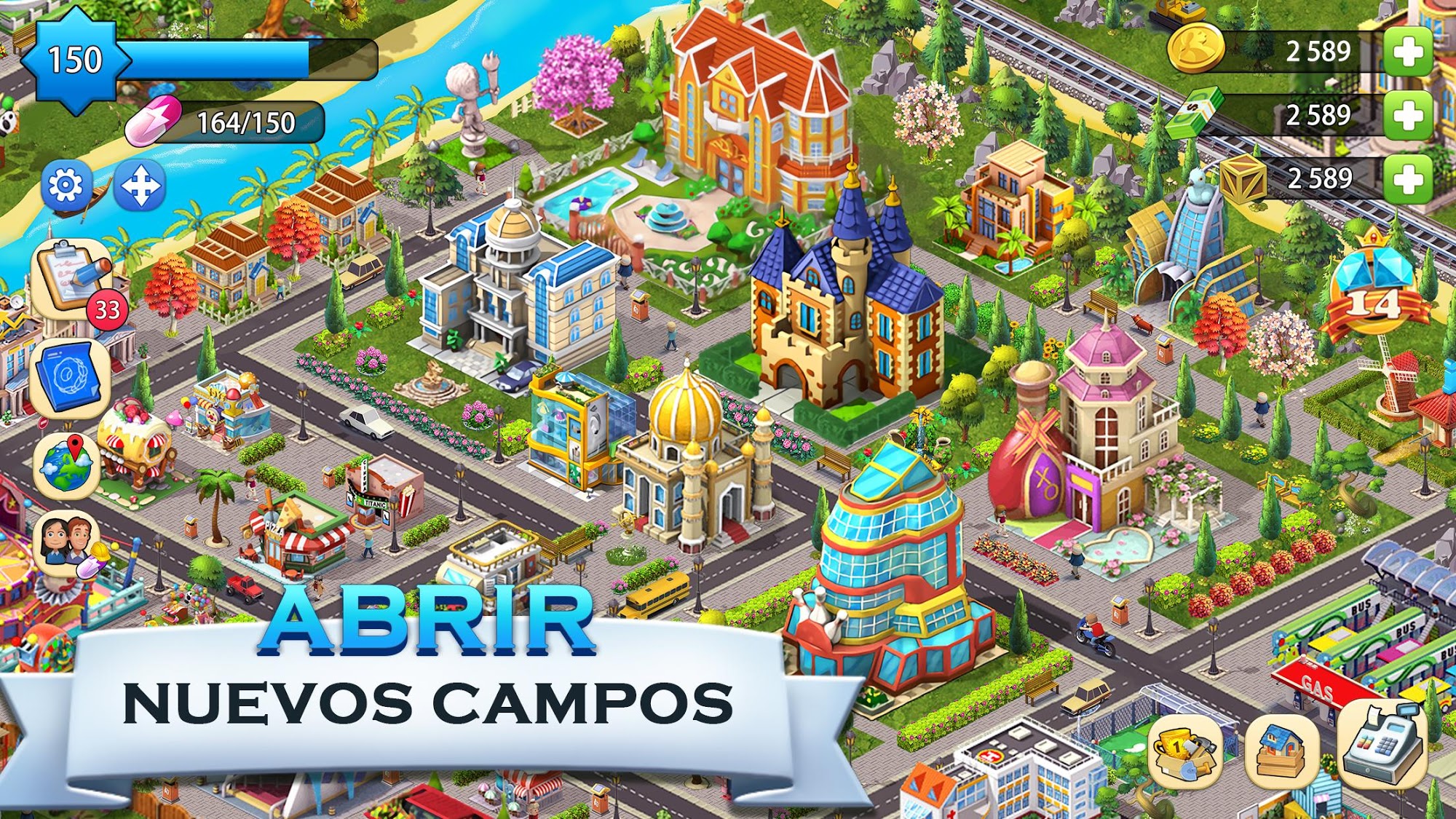Lily City: Building metropolis captura de pantalla 1