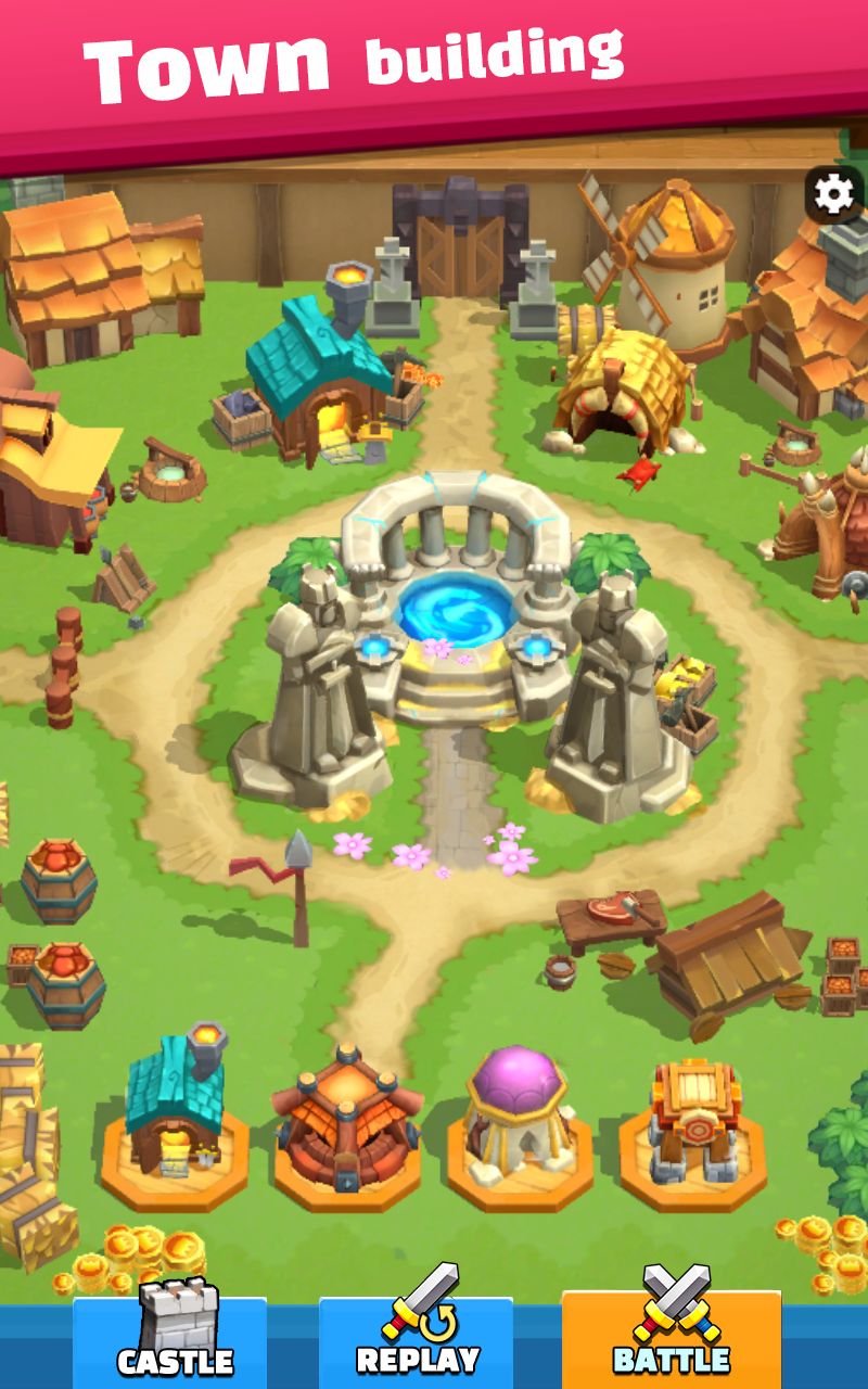 Wild Castle: 3D Offline Game screenshot 1