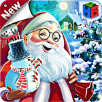 Christmas holidays: 2018 Santa celebration icon