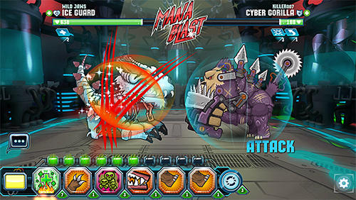 Mutant fighting arena für Android