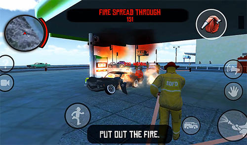 Firefighters in Mad City captura de tela 1