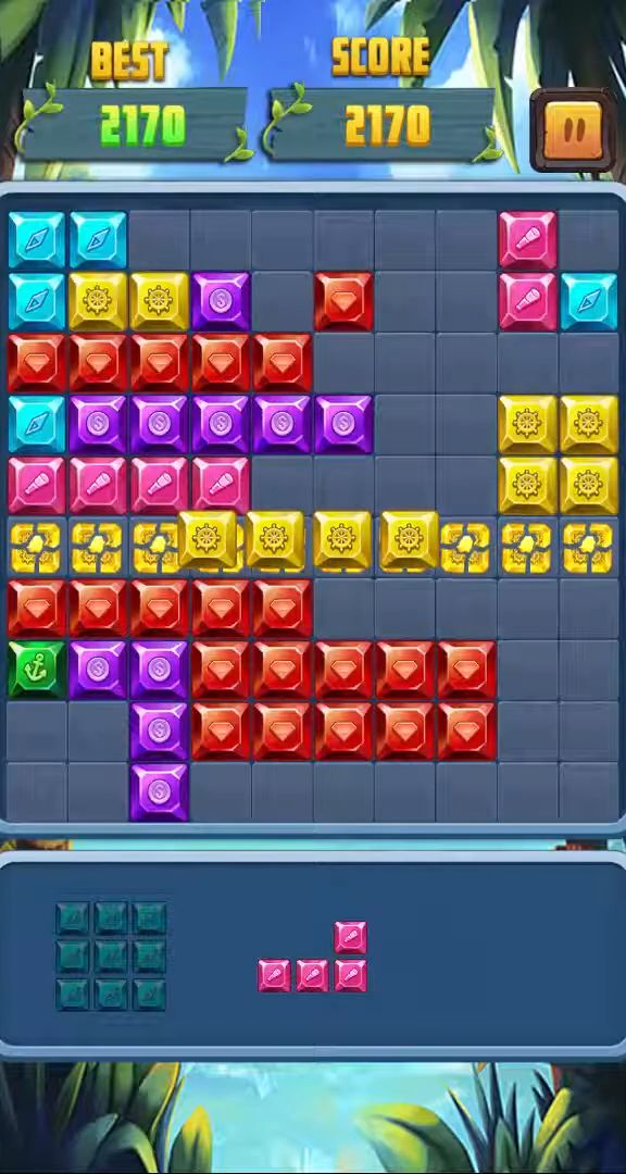 Block Puzzle Adventure captura de tela 1