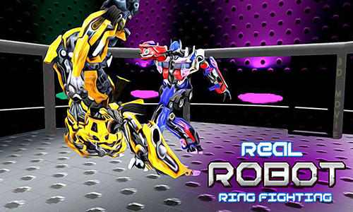 Real robot ring fighting icono