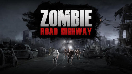 Zombie road highway icon