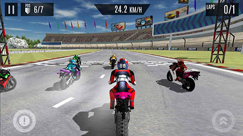 Bike race X speed: Moto racing captura de pantalla 1