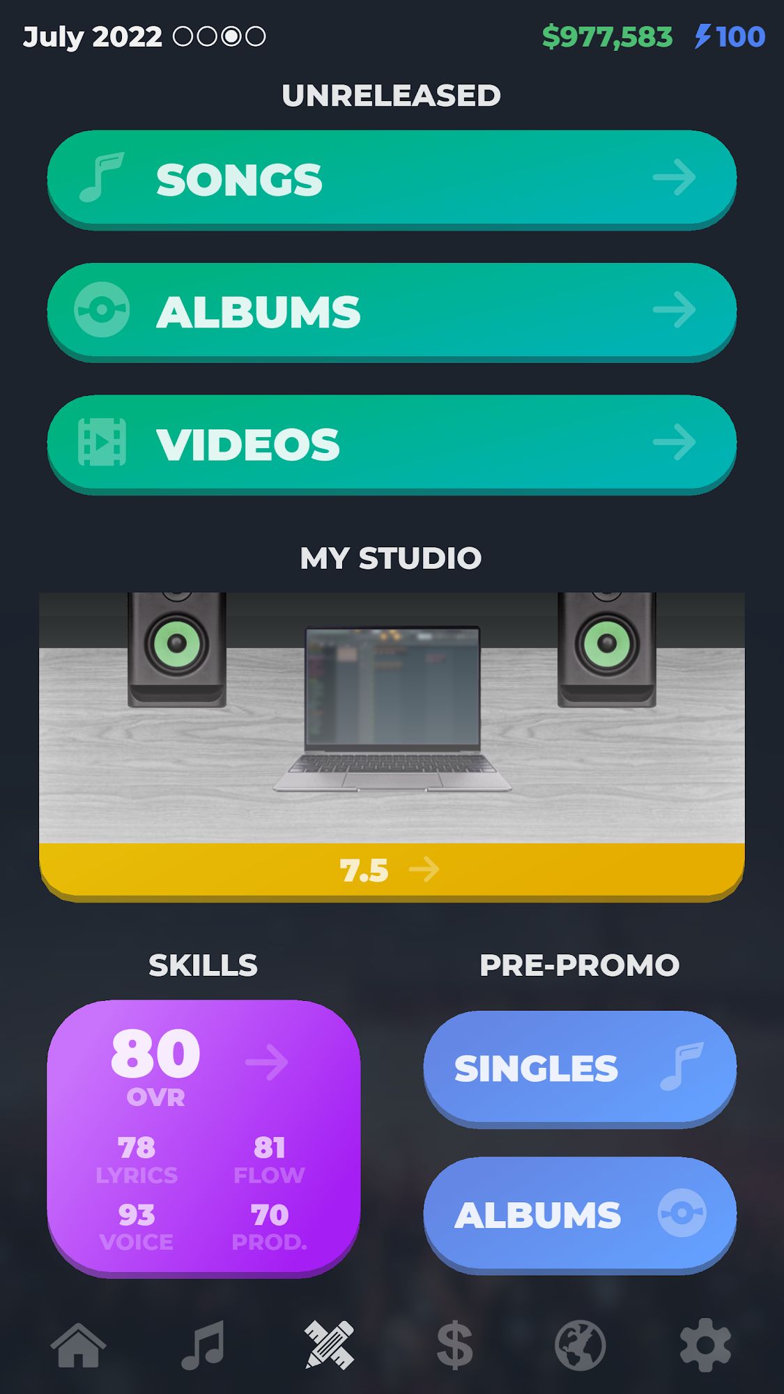 RAPSTAR - Rapper Simulator for Android