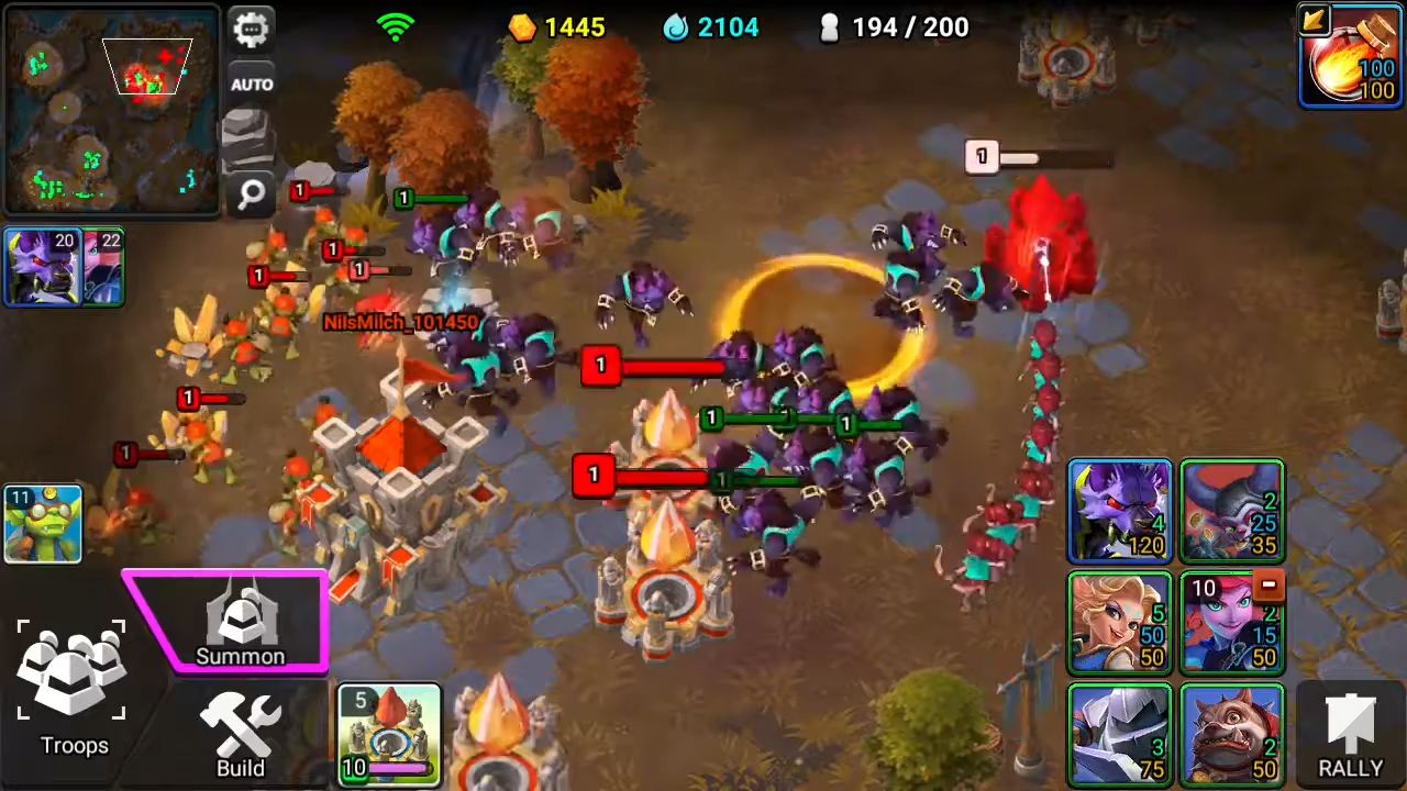 Clash of legions: Legend war of the blizzard world for Android