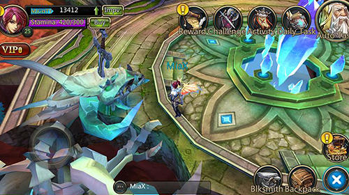 Dragons war legends: Raid shadow dungeons für Android