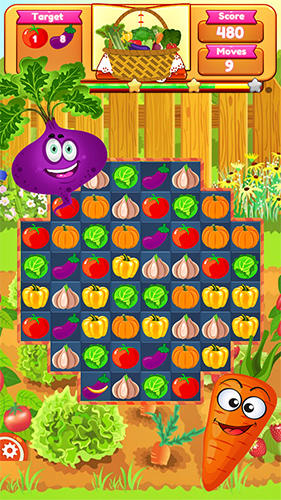 Vegetable farm splash mania для Android