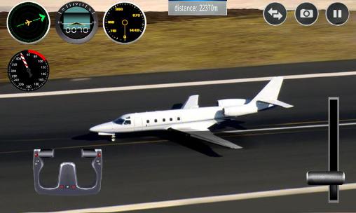 Plane simulator 3D скриншот 1