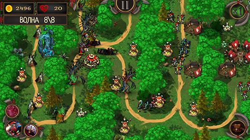 Epic tower defense: The orcs crusade in Russian
