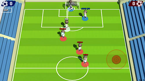 Real Time Champions of Soccer captura de pantalla 1