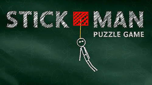 Brain hit on: Stickman rope swing puzzle games icône