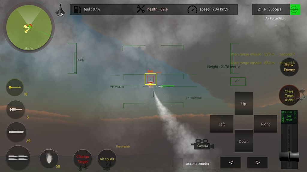 Air Scramble : Interceptor Fighter Jets скриншот 1