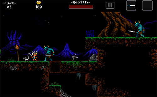 Ghoulboy: Curse of dark sword. Action platformer скріншот 1