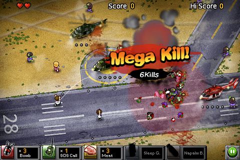 Zombie: Escape for iPhone for free