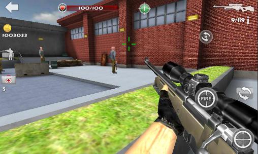 Sniper shoot strike 3D captura de tela 1