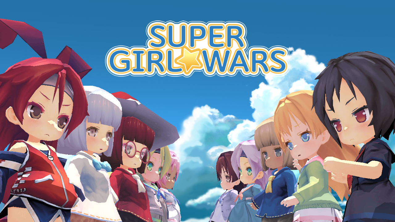 Super Girl Wars: Auto-play RPG скриншот 1