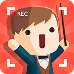 Vlogger go viral! Clicker icon