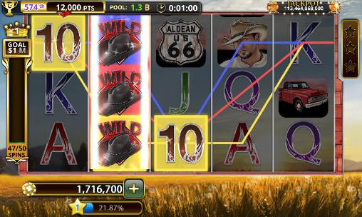 Jason Aldean: Slot machines captura de pantalla 1