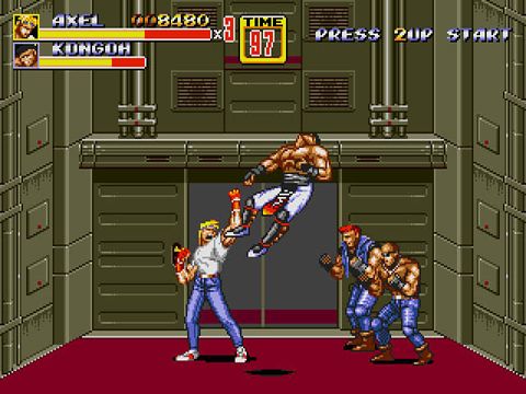 Streets of rage 2 in Russian