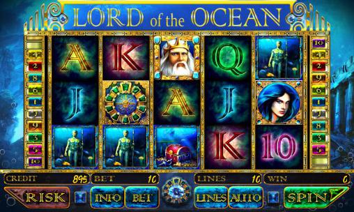 Lord of the ocean: Slot capture d'écran 1
