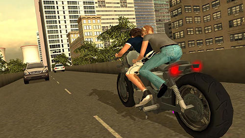 Furious city мoto bike racer captura de tela 1