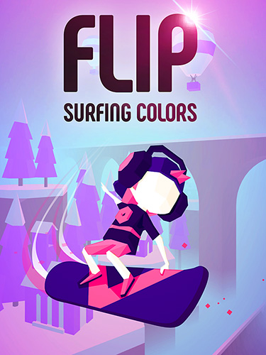 ロゴFlip: Surfing colors