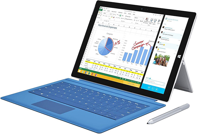 Toques grátis para Microsoft Surface Pro 3 i5