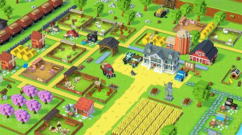 Blocky farm for iOS devices
