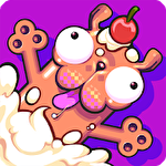 Silly sausage: Doggy dessert icon
