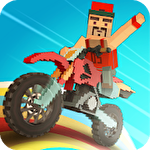 Moto rider 3D: Blocky city 17 icon