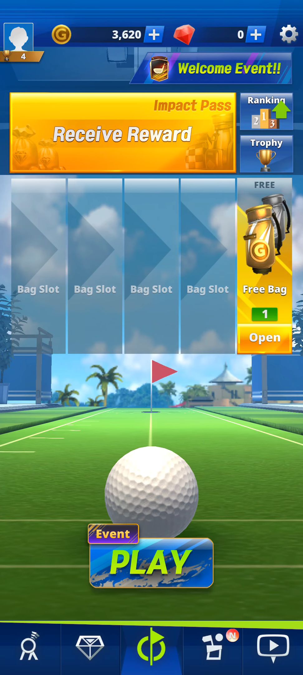 Golf Impact - Мировой тур скриншот 1