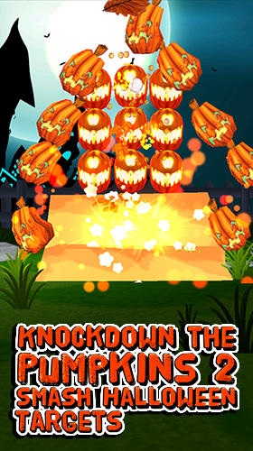 Knockdown the pumpkins 2: Smash Halloween targets скріншот 1