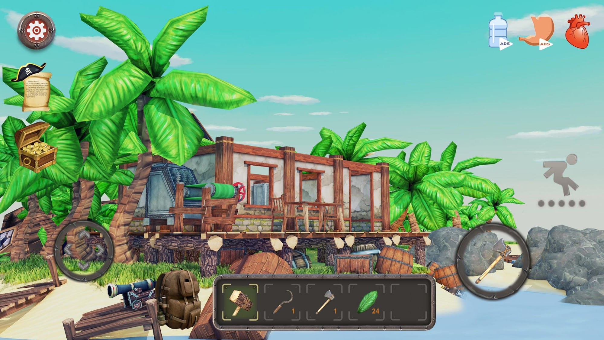 Raft Survival: Lost on Island - Simulator para Android