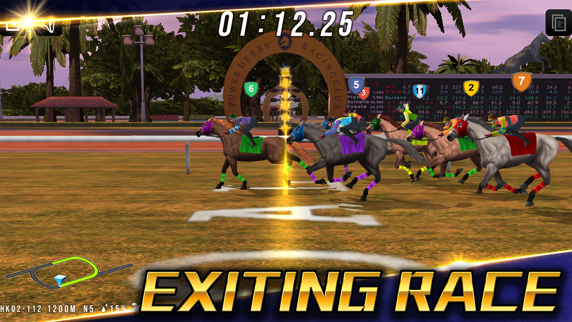 Power Derby - Live Horse Racing Game captura de pantalla 1
