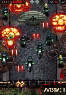 iPhone向けのZombie Commando無料 