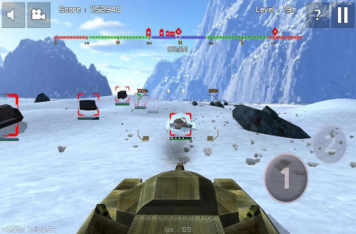 Armored forces: World of war pour Android