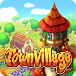 Town village: Farm, build, trade, harvest city icône