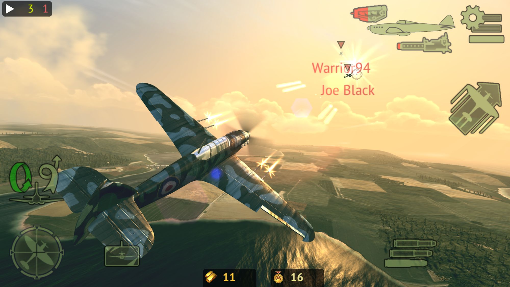 Warplanes: Online Combat скріншот 1