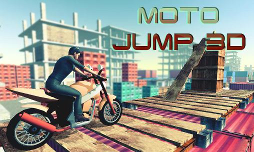 Moto jump 3D ícone